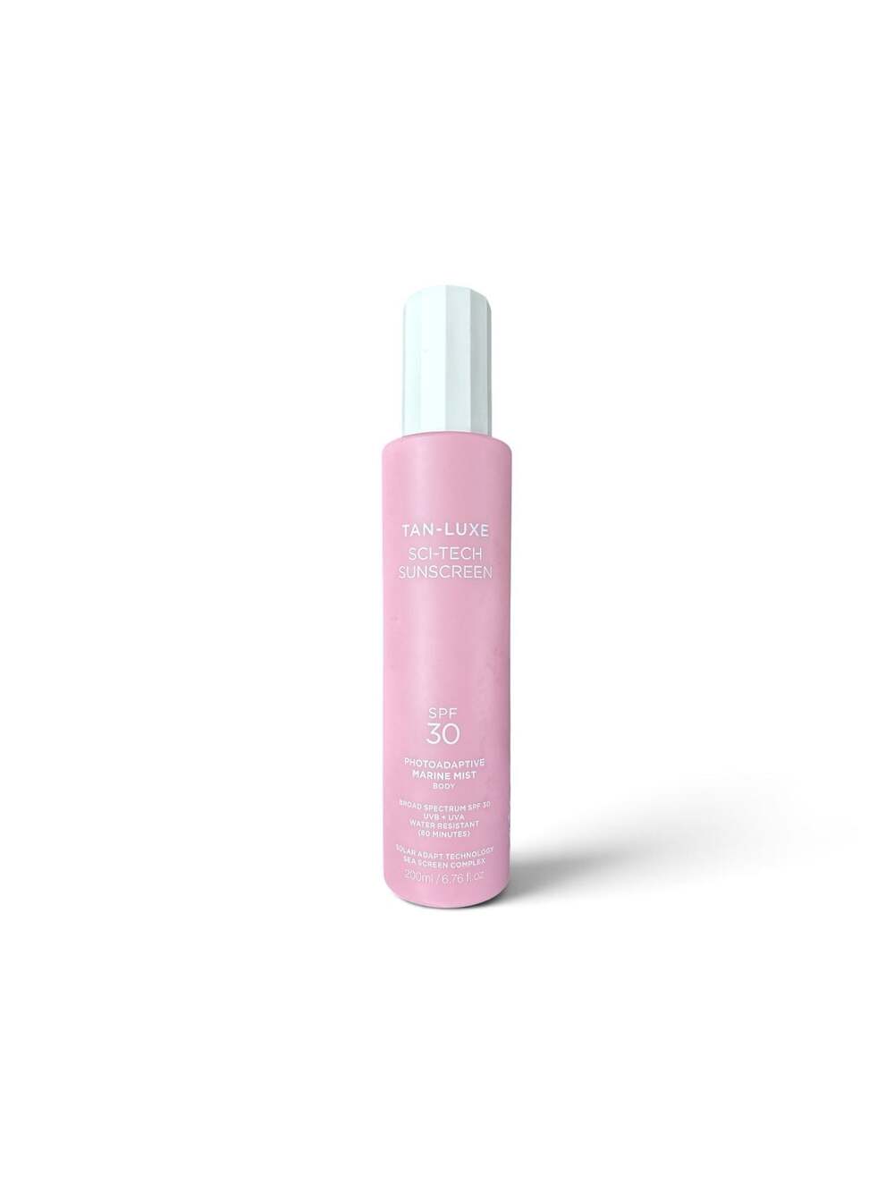 Tan-Luxe Sci-Tech Sunscreen Photoadaptive Marine Body Mist SPF 30